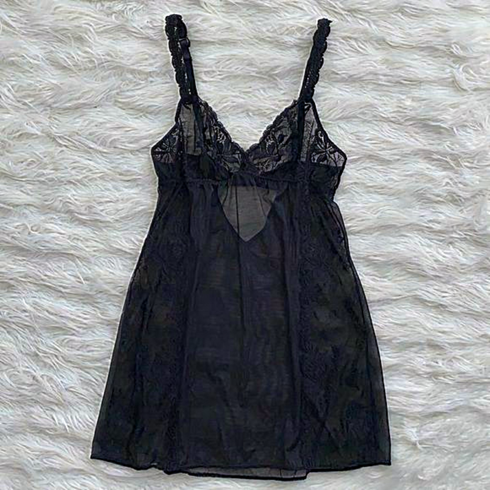 Victoria’s Secret | Black Lace Chemise